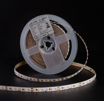 LED Стрічка 8,6W 120LED 3000K 745LM RA90 IP20 24V KLOODI KD2835-120-8.6W-3К-24V KLOODI_KD2835-120-8.6W-3К-24V фото