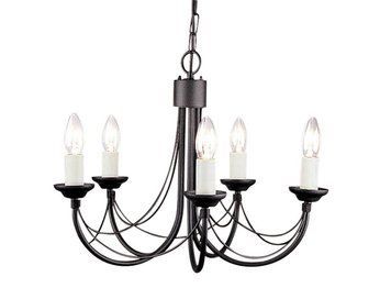 Люстра CARISBROOKE Elstead CB5-BLACK Elstead_CB5-BLACK фото