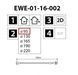 Гірлянда Зірка, 95х95 см, біле світло, IP44 IPB EWE-01-16-002 95x95 IPB_EWE-01-16-002_95x95 фото 2