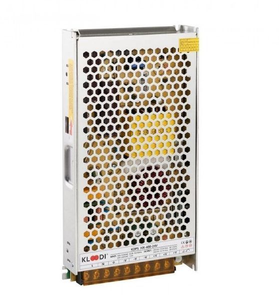 Блок живлення 400W, 24V. IP20 KLOODI KDPS-HX 400 24V KLOODI_KDPS-HX 400 24V фото