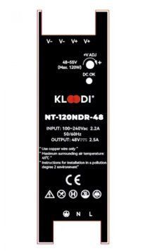 Блок живлення на дінрейку 120W 48V IP20 KLOODI KDPS-NDR 120 48V KLOODI_KDPS-NDR 120 48V фото