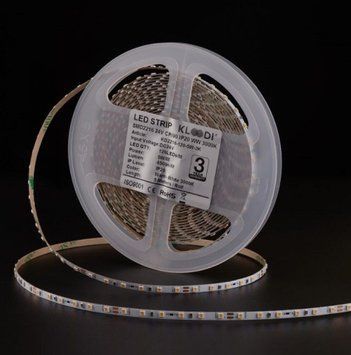 LED Стрічка 5W 120LED 3000K 450LM IP20 24V KLOODI KD2216-120-5W-3К-24V KLOODI_KD2216-120-5W-3К-24V фото