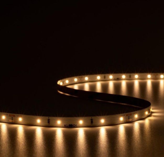 LED Стрічка 4,8W 60LED 3000K 380LM IP20 24V KLOODI KD2216-60-4.8W-3К-24V KLOODI_KD2216-60-4.8W-3К-24V фото